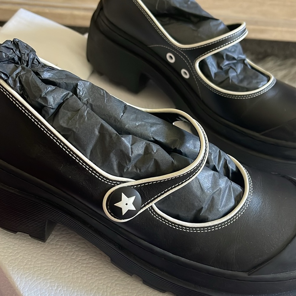 Dior platform soft calfskin shoes
